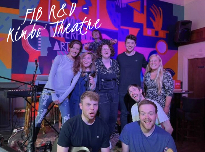 Sara Bodinar playwright with Kimbo Theatre